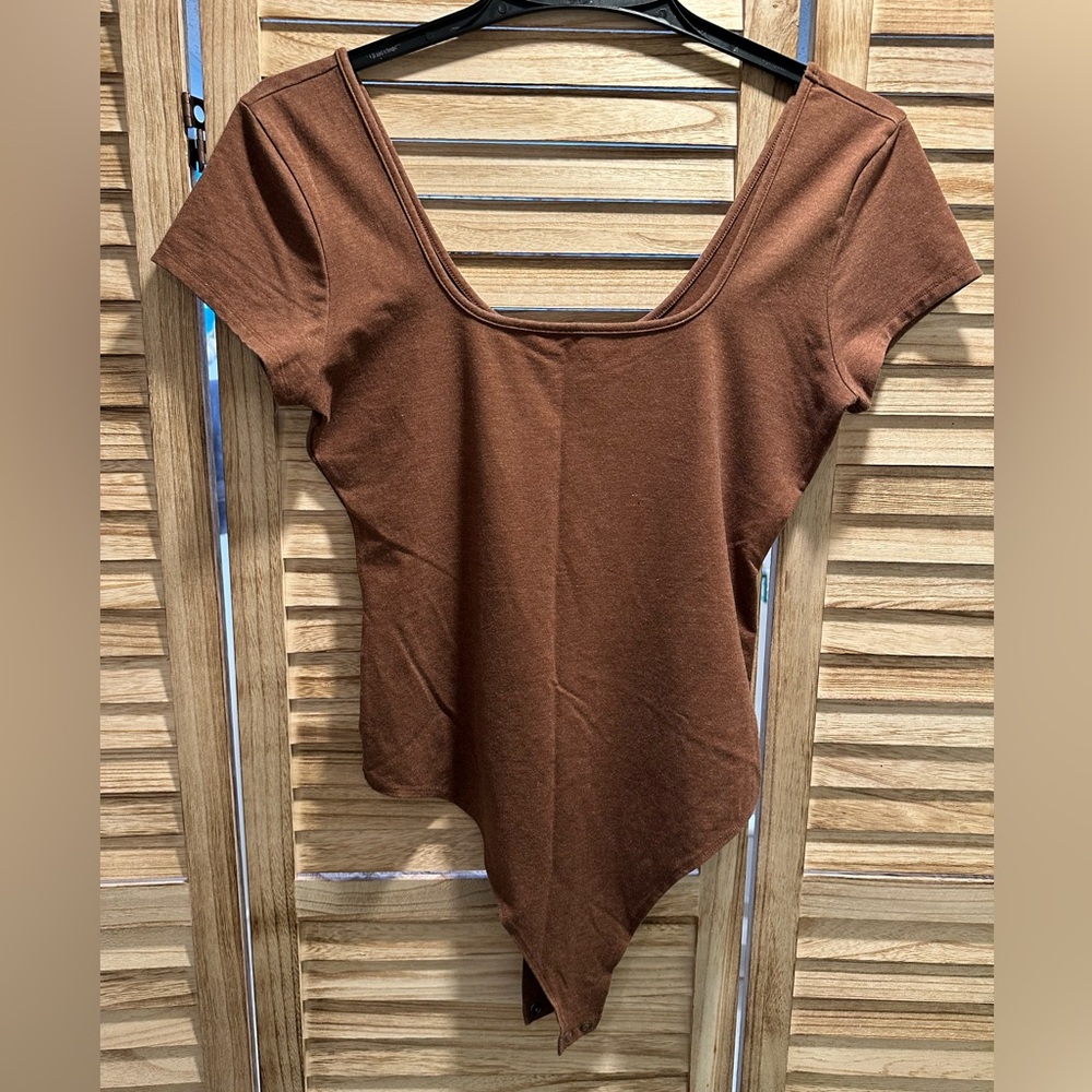 American Eagle Outfitters Brown Bodysuit